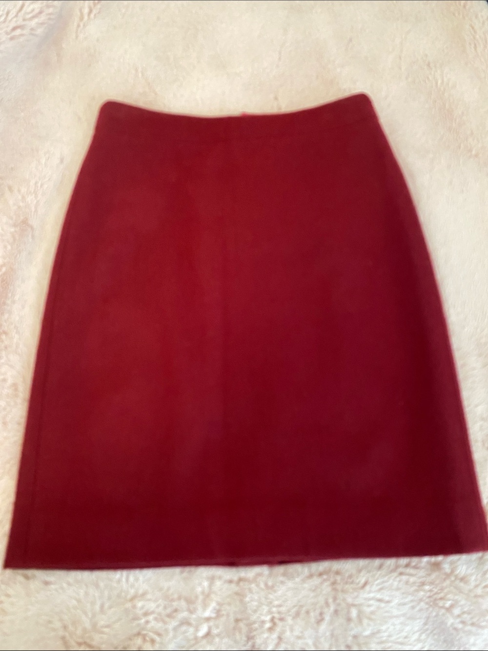 J. Crew Burgundy Pencil Skirt